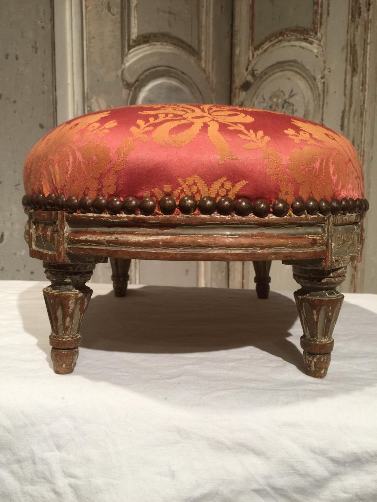 Tabouret de pieds d’époque Louis XVI.