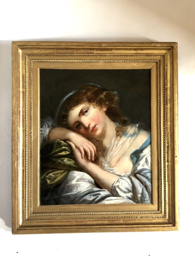 Portrait d’époque début du XIX éme siècle.